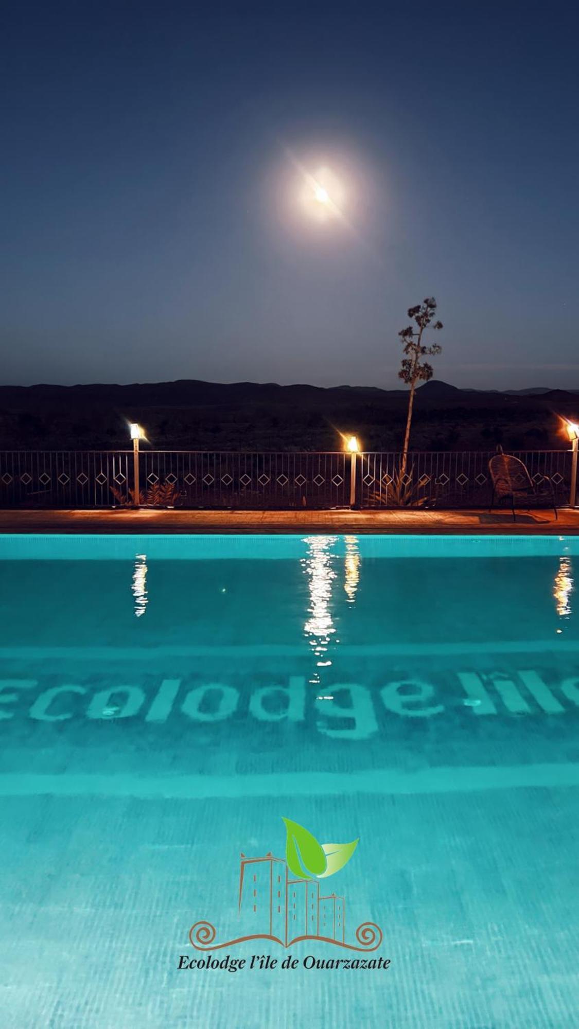 Ecolodge L'Ile De Ouarzazate Tarmigt Bagian luar foto