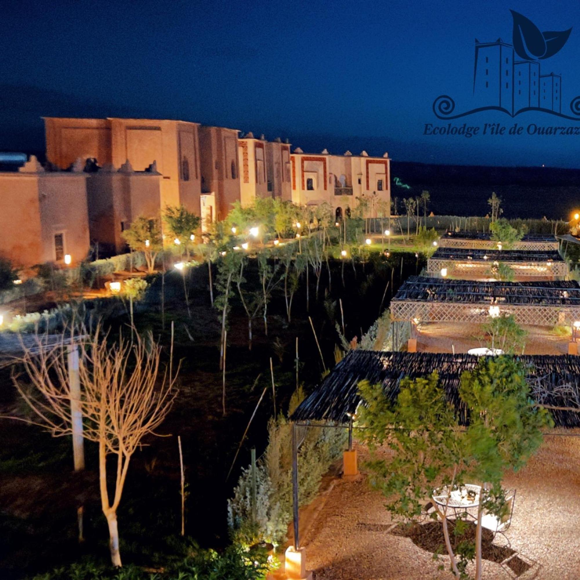 Ecolodge L'Ile De Ouarzazate Tarmigt Bagian luar foto